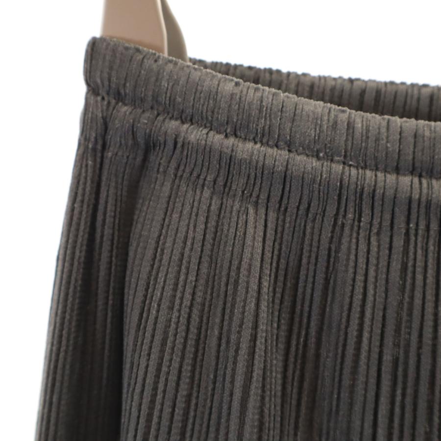 PLEATS PLEASE プリーツプリーズ プリーツ パンツ グレー イッセイミヤケ レディース 古着 中古_2
