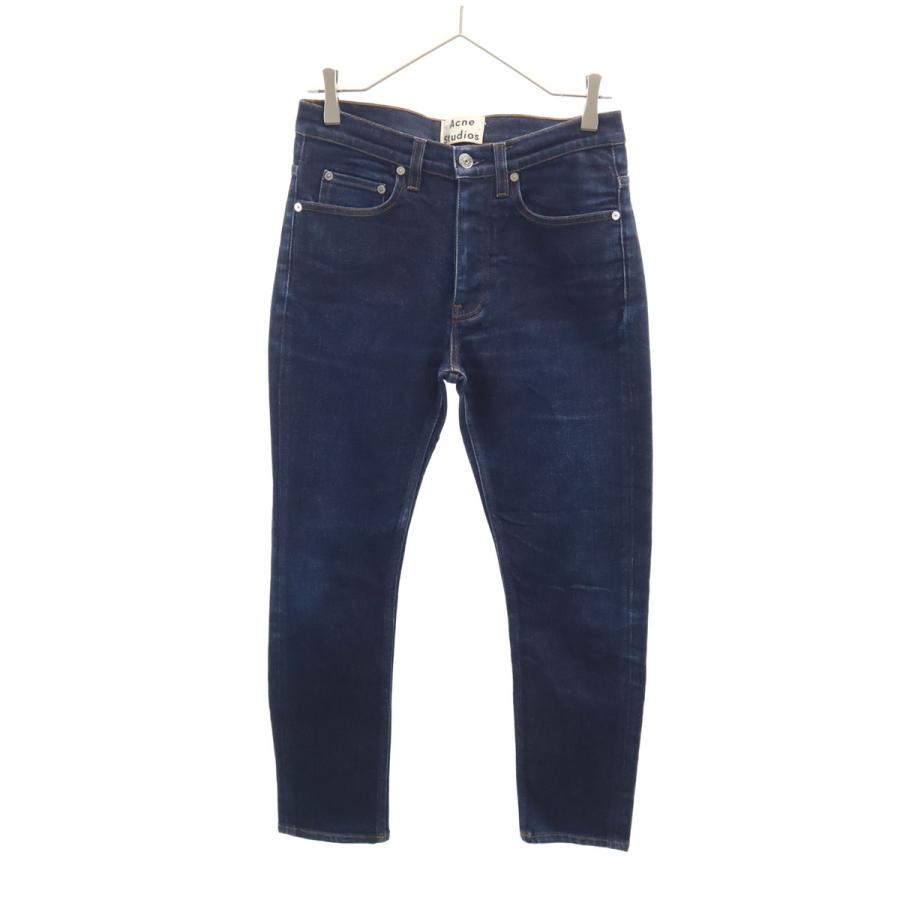 古着 ACNE STUDIOS アクネストゥディオズ イタリア製 スリムデニムパンツ W29 インディゴブルー ジーンズ メンズ Acne Studios（アクネ ストゥディオズ） イタリア製 スリムデニム