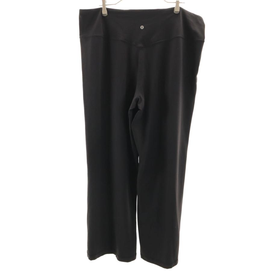 lululemon ルルレモン パンツ 20 ブラック ストレッチ ビックサイズ