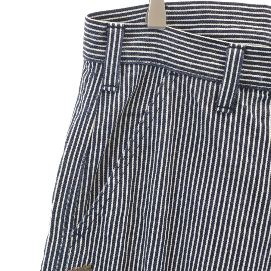 児島ジーンズ KOJIMA GENES OVER ALLS 日本製 ヒッコリーデニム カーゴ