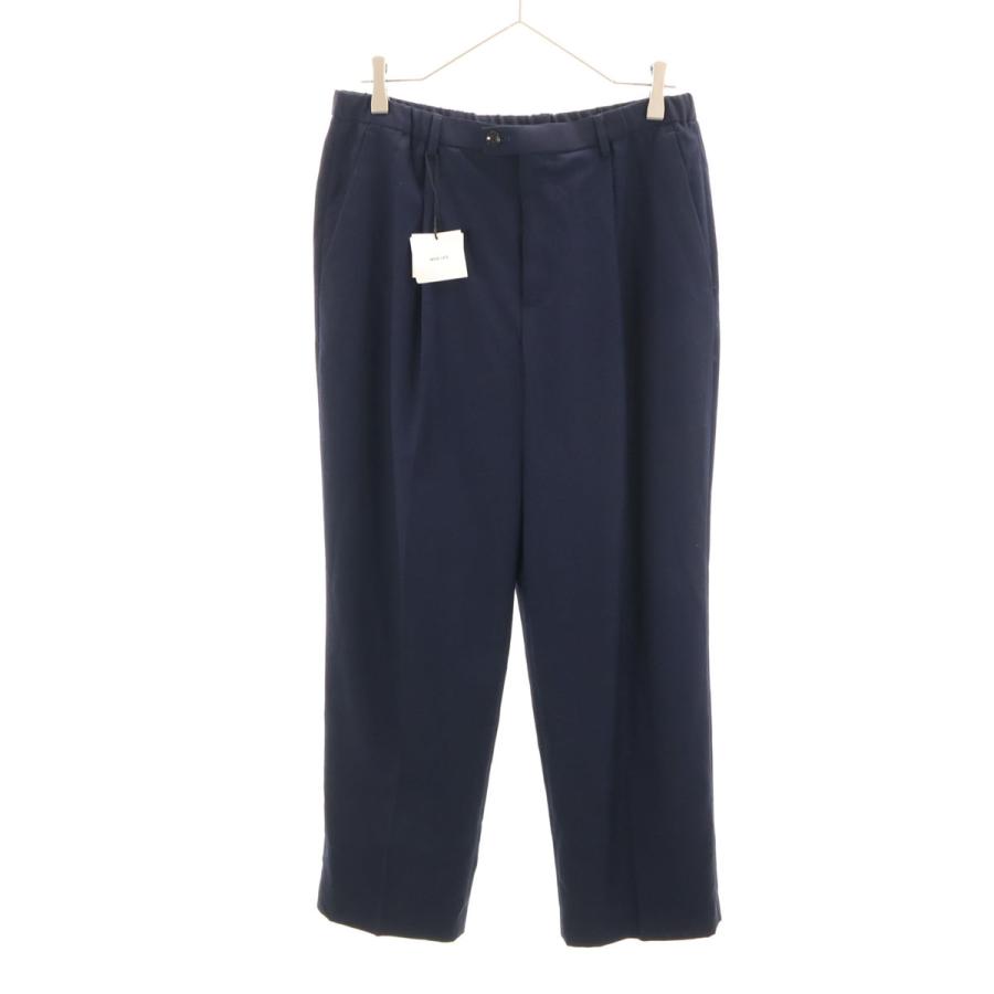 ZARA（ザラ） 未使用 ワイド スラックスパンツ 38 ネイビー レディース