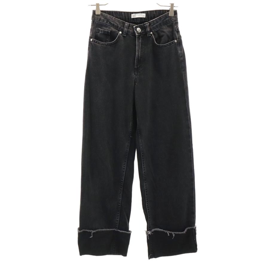 ZARA（ザラ） ワイドデニムパンツ ブラック系 TRF COLLECTION ジーンズ 