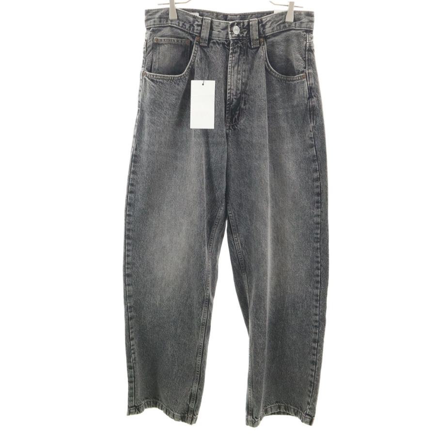 ZARA（ザラ） 未使用 バギー デニムパンツ 38 ブラック ジーンズ
