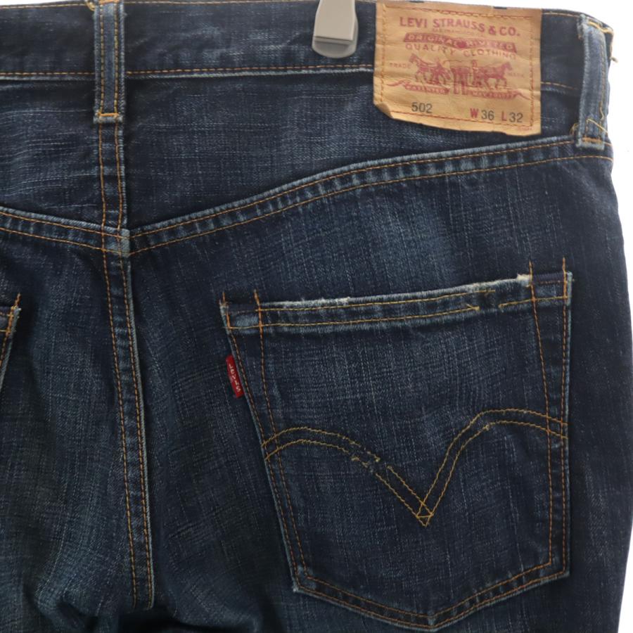 Levi's（リーバイス） 502 ストレートデニムパンツ W36 ネイビー