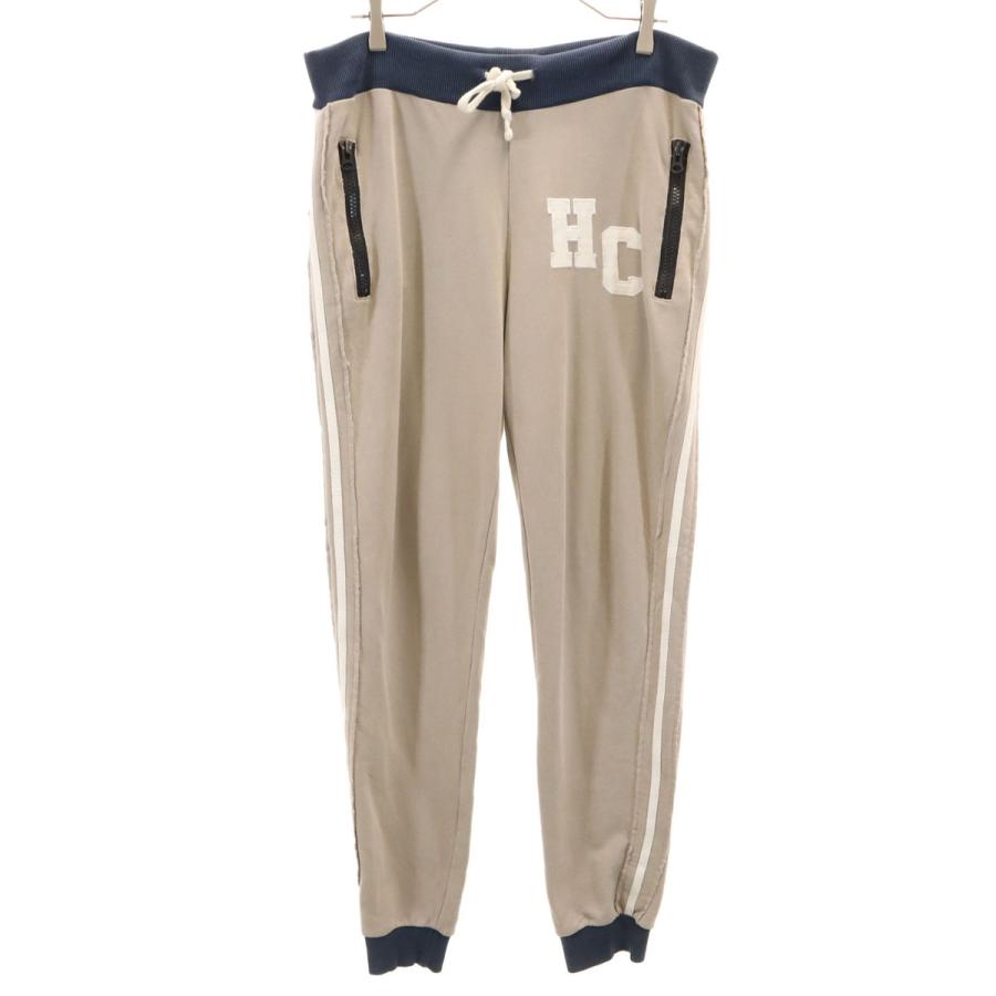 HYDROGEN ハイドロゲン ストレッチ ロング パンツ M カーキ メンズ