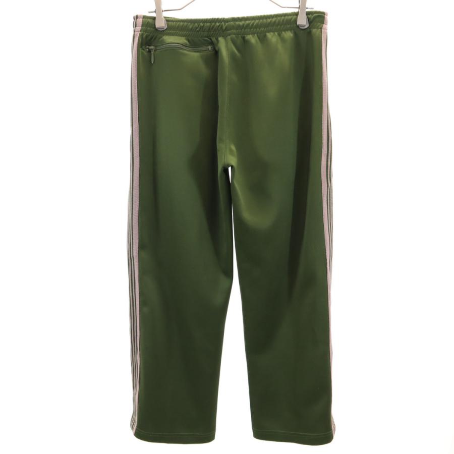 Needles ニードルス 日本製 トラックパンツ S カーキ メンズ 古着 中古