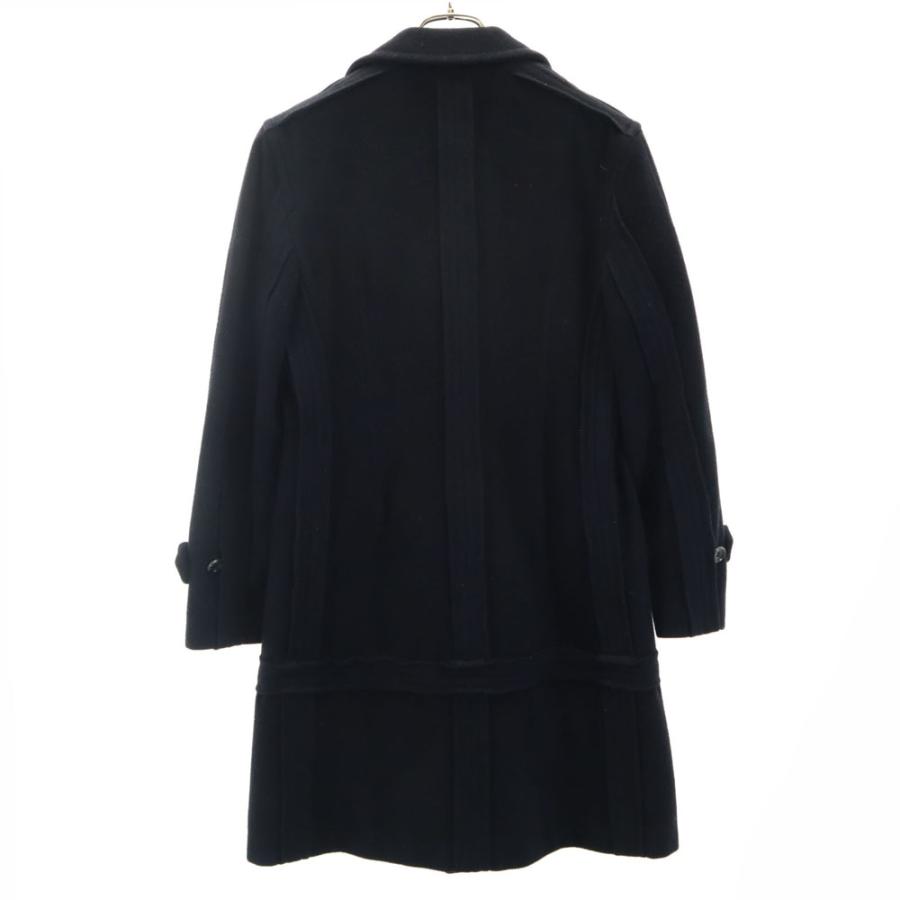 Comme des Garcons Comme des Garcons コムデギャルソンコムデギャルソン 2005年 日本製 ウールブレンド ダブル コート M レディース 古着 中古_1