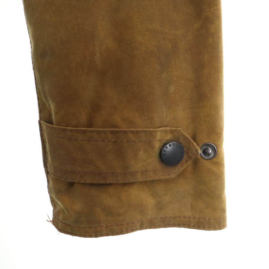 Barbour バブアー ３ワラント ニューマーケット オイルドジャケット 12 ブラウン 中綿入り NEWMARKET JACKET レディース 古着 中古_3