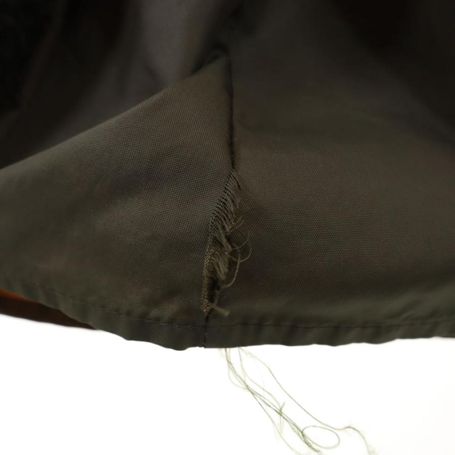Barbour バブアー ３ワラント ニューマーケット オイルドジャケット 12 ブラウン 中綿入り NEWMARKET JACKET レディース 古着 中古_6