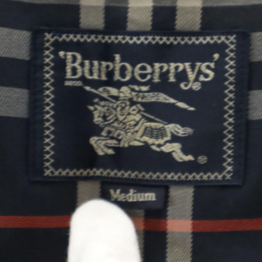 Burberrys バーバリーズ 90s オールド ステンカラーコート M ネイビー