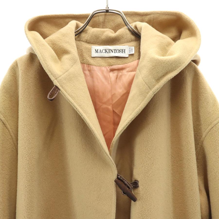 【Amy】MACKINTOSH ベージュ ダッフルコート Mackintosh（マッキントッシュ） 90s オールド USA製 メルトン