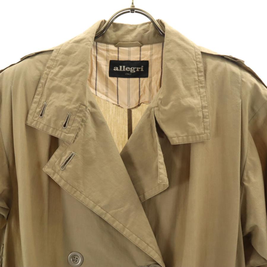allegri（アレグリ） トレンチコート カーキ系 レディース 古着 中古