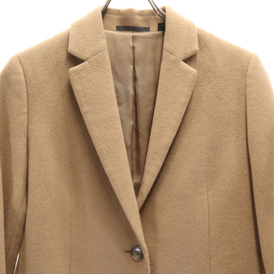 ユニクロ（UNIQLO） ウールブレンド チェスターコート M ベージュ系
