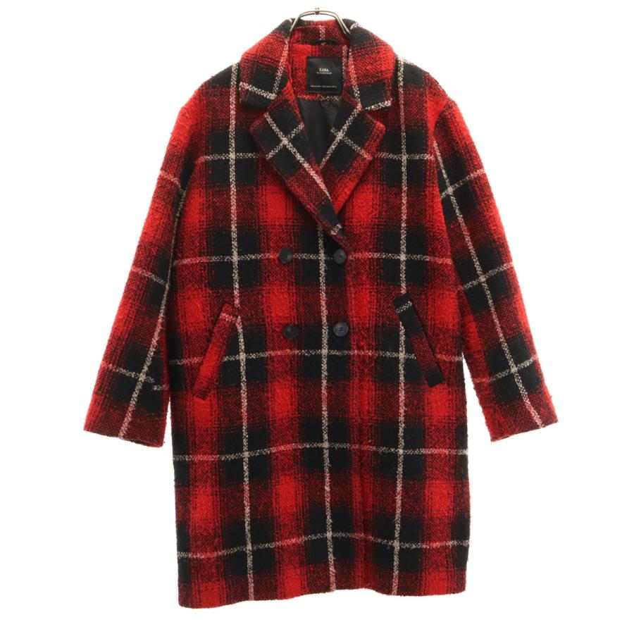 アトリエgg 赤チェックコート　18号 アトリエgg 赤チェックコート 18号 アトリエgg 赤チェックコート 18号