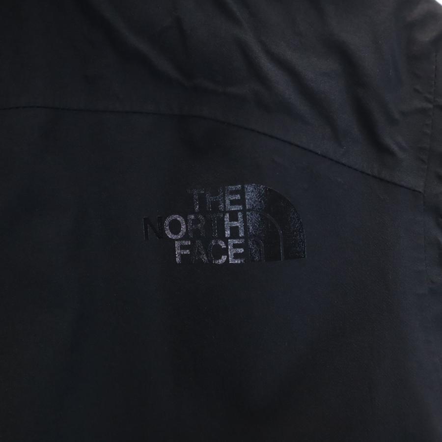 THE NORTH FACE ザノースフェイス GORE-TEX ナイロンジャケット M ブラック フーディー NPW61961 アウトドア レディース 古着 中古_3