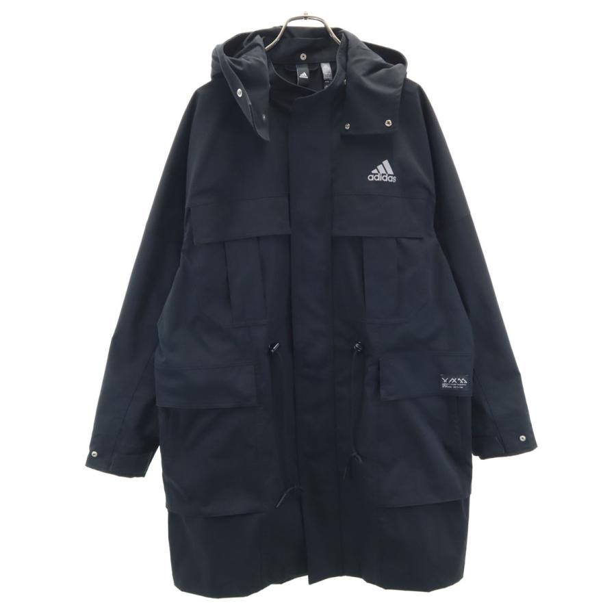 adidas（アディダス） PRSVEツイル ロングコート L ブラック メンズ