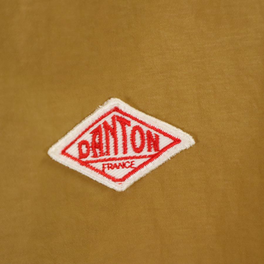 Danton（ダントン） ナイロン フード コート 34 キャメル レディース