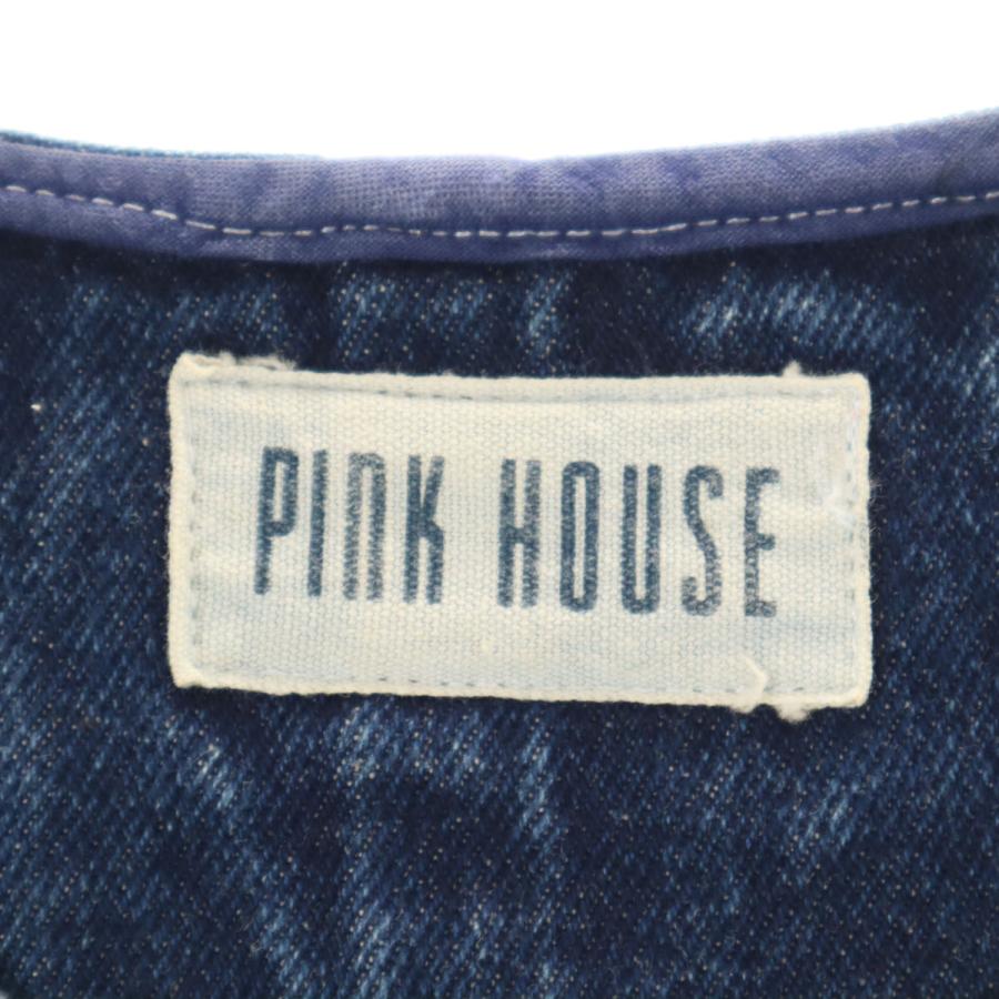 PINK HOUSE（ピンクハウス） デニム ジャンパースカート インディゴ