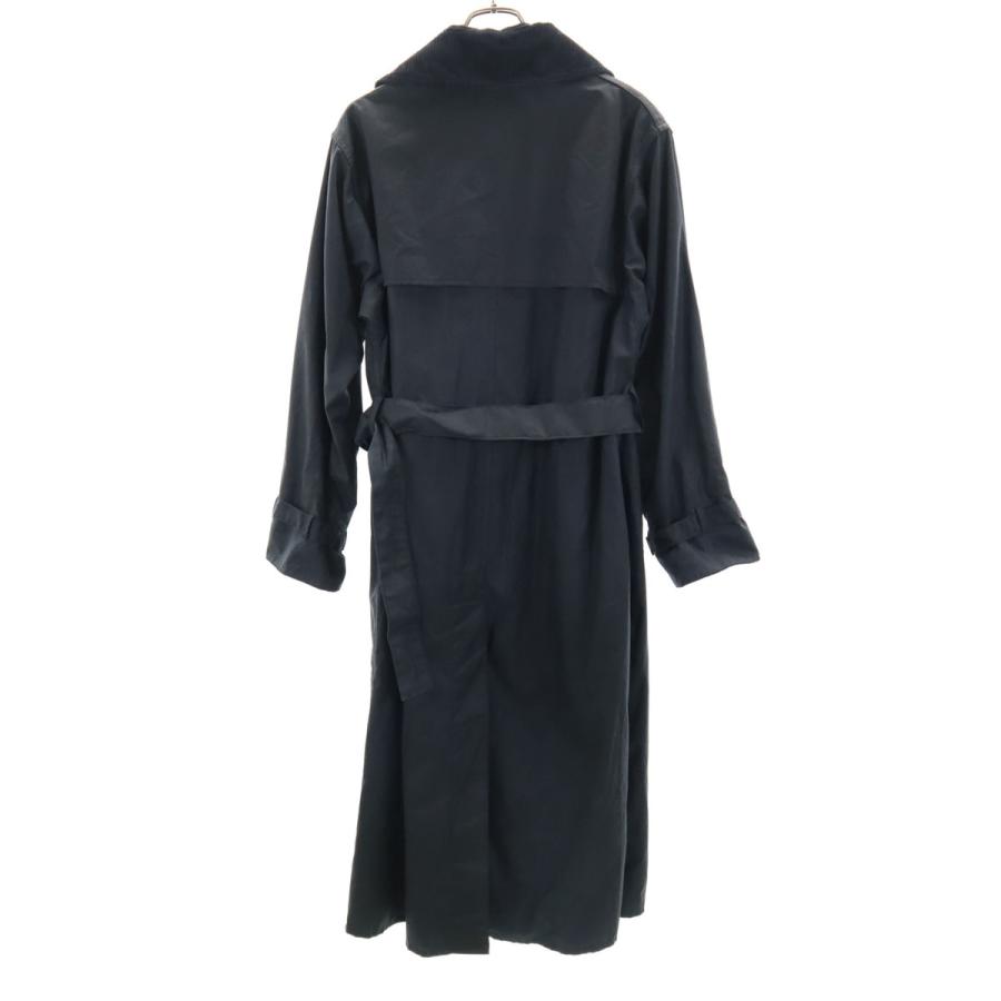 Barbour バブアー 90s 3ワラント TRENCH COAT オールド オイルド トレンチコート C36 グレー系 メンズ 古着 中古_2