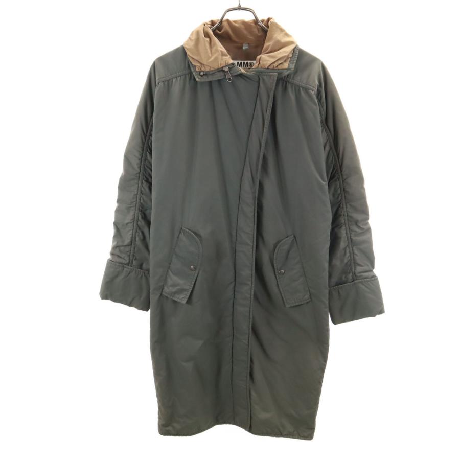 MM6 Maison Martin Margiela エムエムシックス メゾンマルタンマルジェラ イタリア製 中綿コート 38 オリーブグレー系 レディース MM6 Maison Martin Margiela エムエムシックス メゾンマルタン