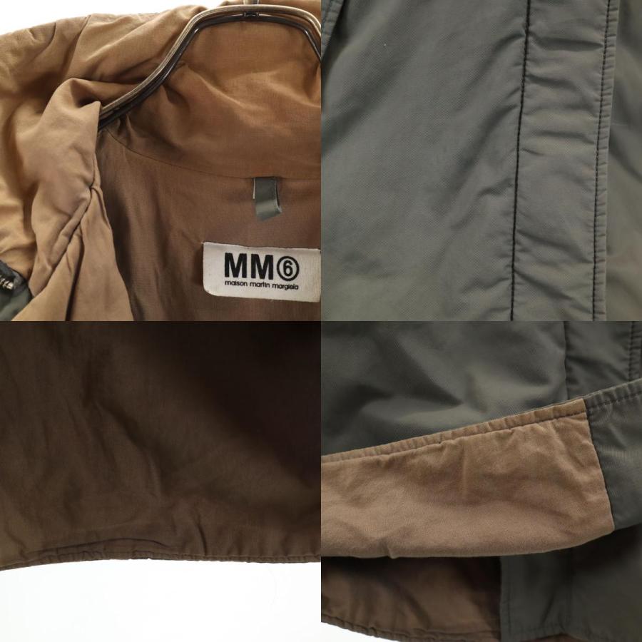 MM6 Maison Martin Margiela エムエムシックス メゾンマルタンマルジェラ イタリア製 中綿コート 38 オリーブグレー系 レディース MM6 Maison Martin Margiela エムエムシックス メゾンマルタン