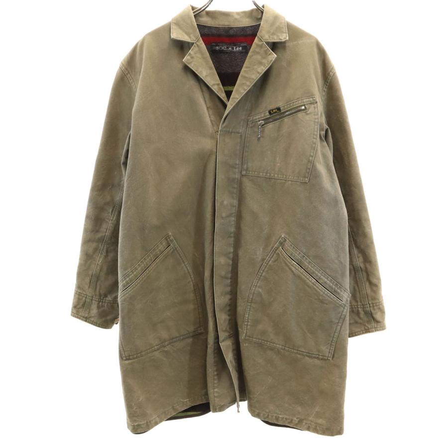 soe（ソーイ） Lee リー 別注 エンジニア コート M オリーブ系 裏 
