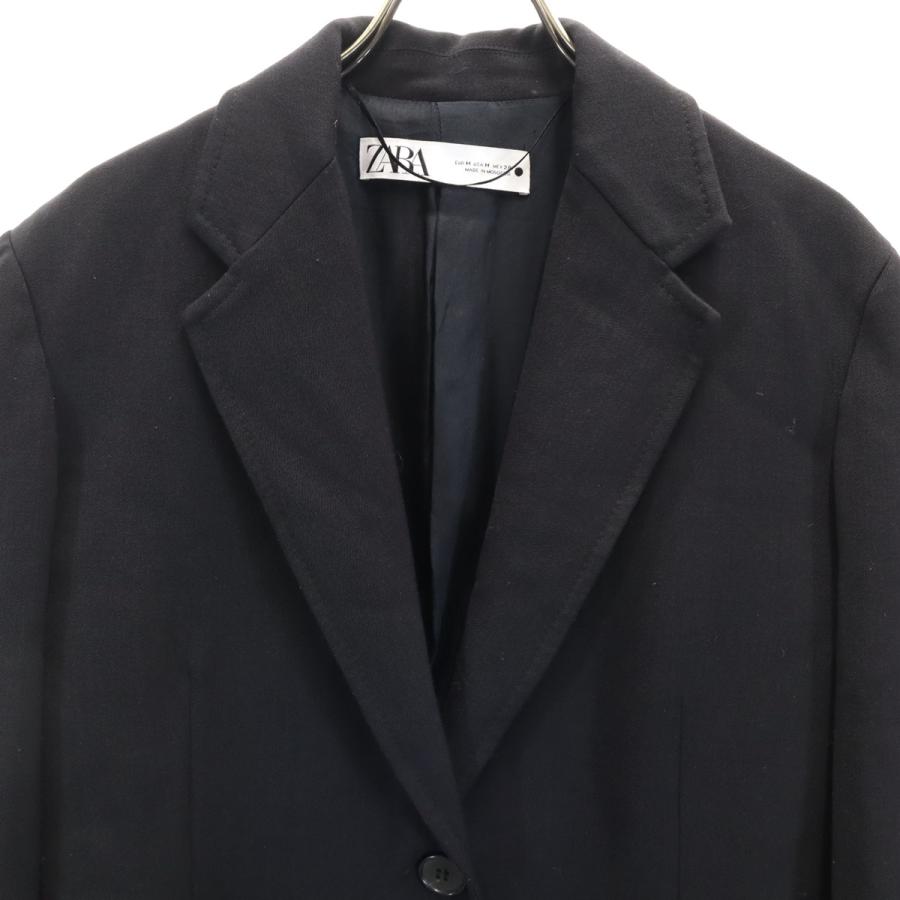 ZARA（ザラ） ウールブレンド コート M ブラック レディース 古着 中古 
