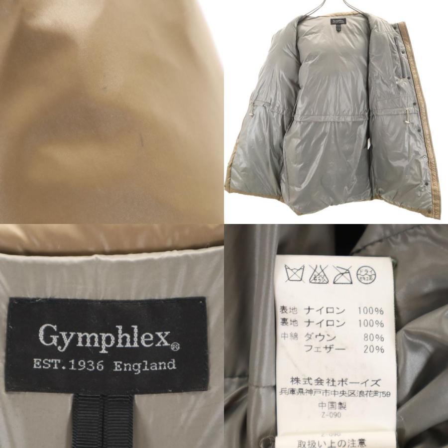 GYMPHLEX（ジムフレックス） ダウンコート 14 ベージュ メンズ 古着