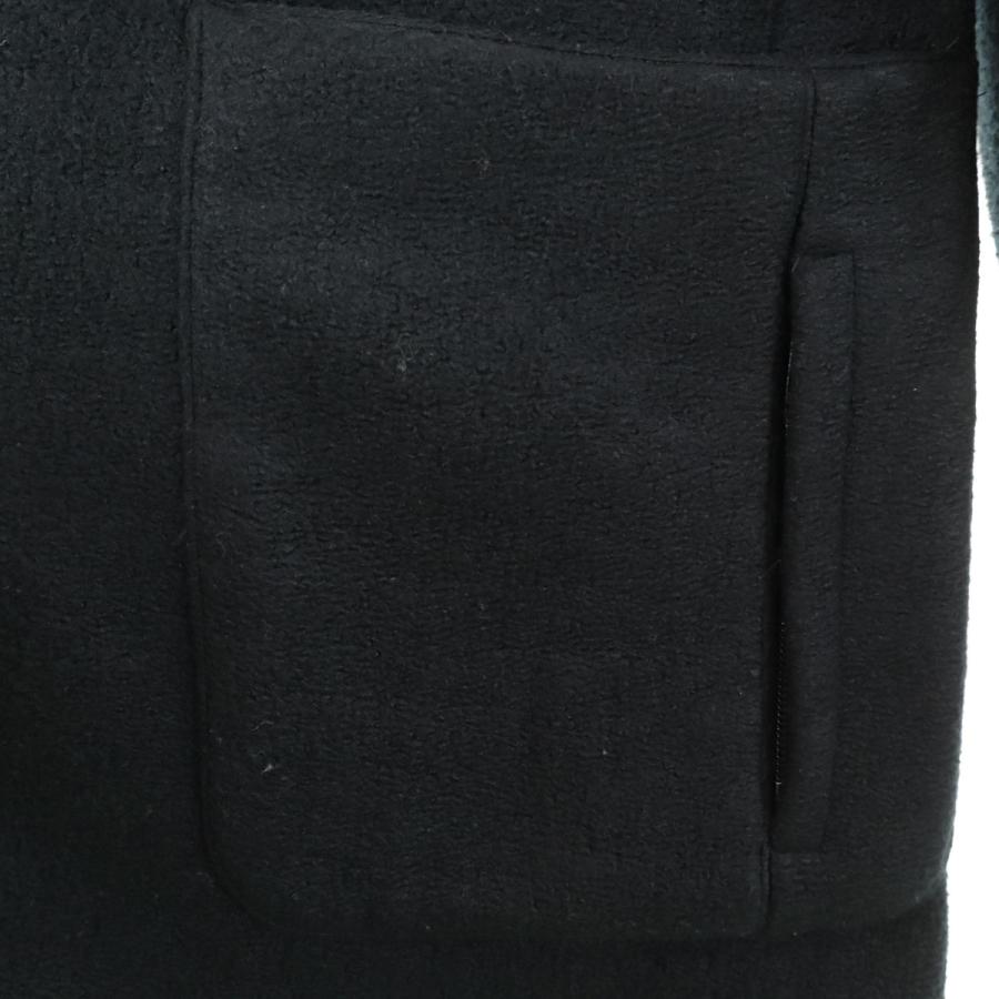 ARMANI JEANS アルマーニジーンズ 90s イタリア製 オールド ステンカラーコート 44 ブラック レディース ARMANI JEANS アルマーニジーンズ 90s イタリア製 オールド ステン