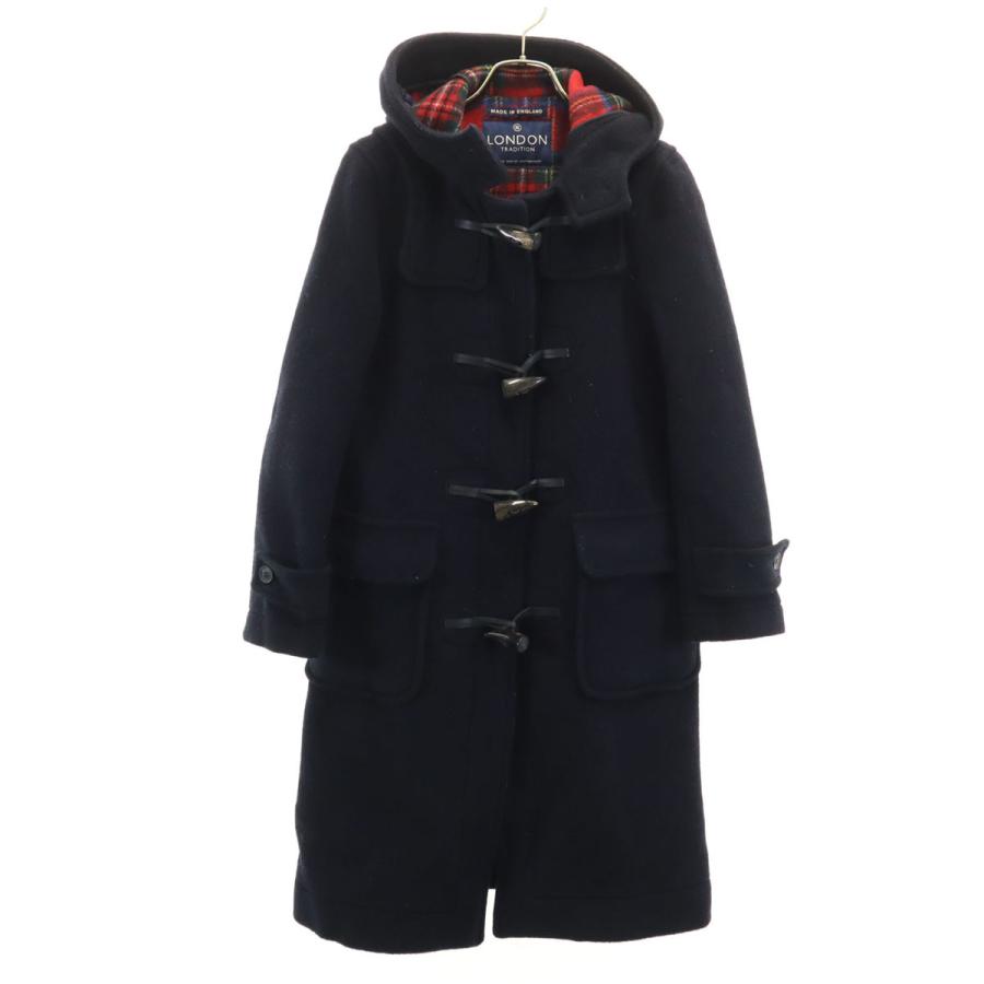 良品✨LONDON TRADITION ✨ダッフルコート 英国製 黒 40 LONDON Tradition（ロンドントラディション） ダッフルコート コート