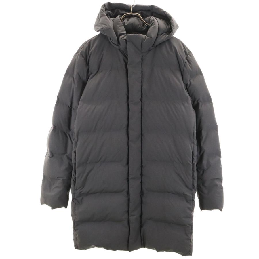 未使用級✨UNIQLOユニクロ シームレスダウンコート L グレー ユニクロ（UNIQLO） シームレス ダウンコート L グレー メンズ 古着