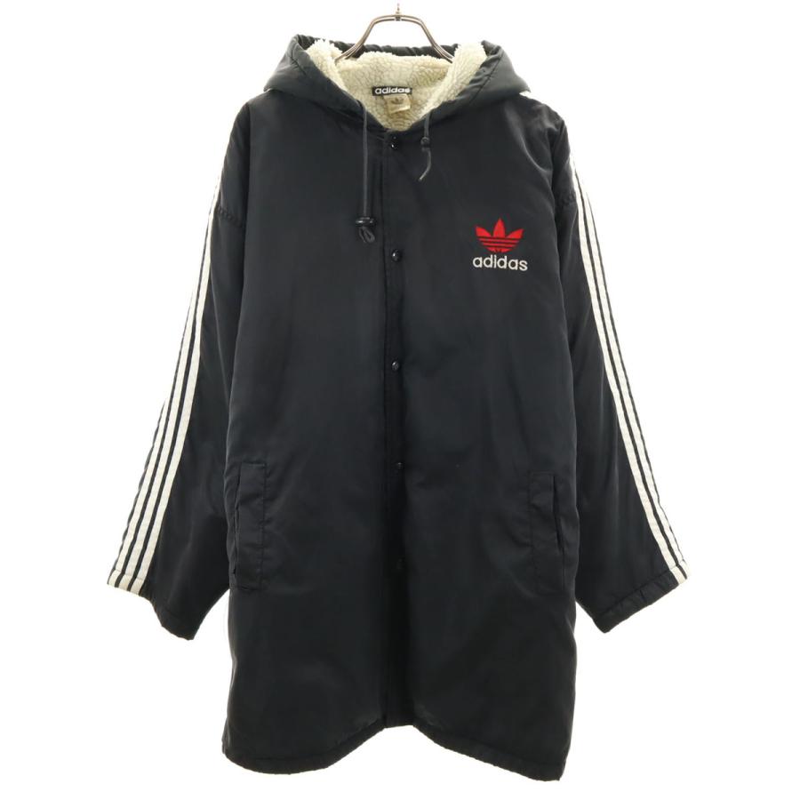 adidas（アディダス） トレフォイルロゴ 裏ボア フード付き ベンチ