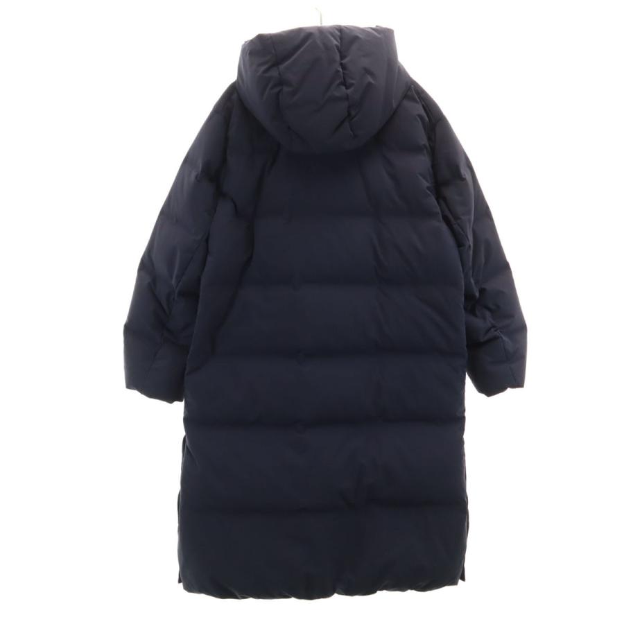 ユニクロ（UNIQLO） シームレス ダウンコート M ネイビー レディース 