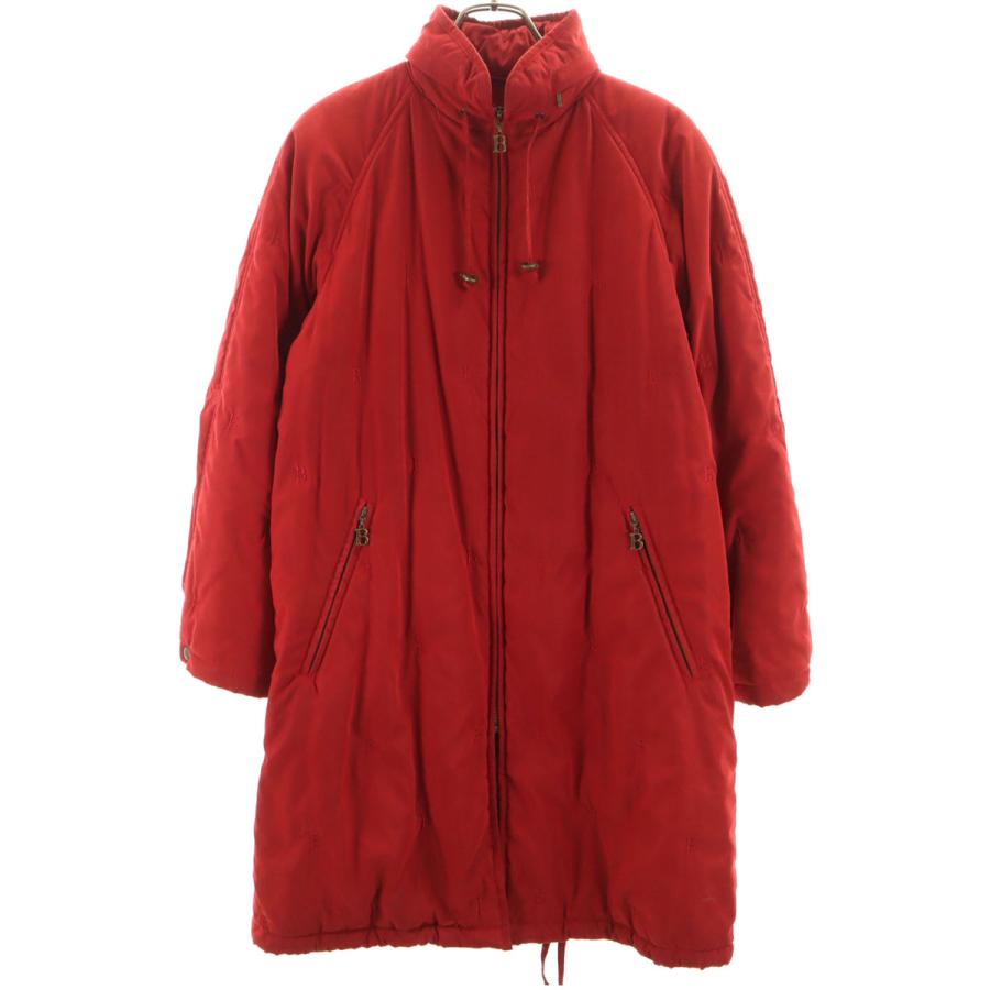 Burberrys バーバリーズ 90s オールド B刺繍 中綿コート 7AR レッド 三