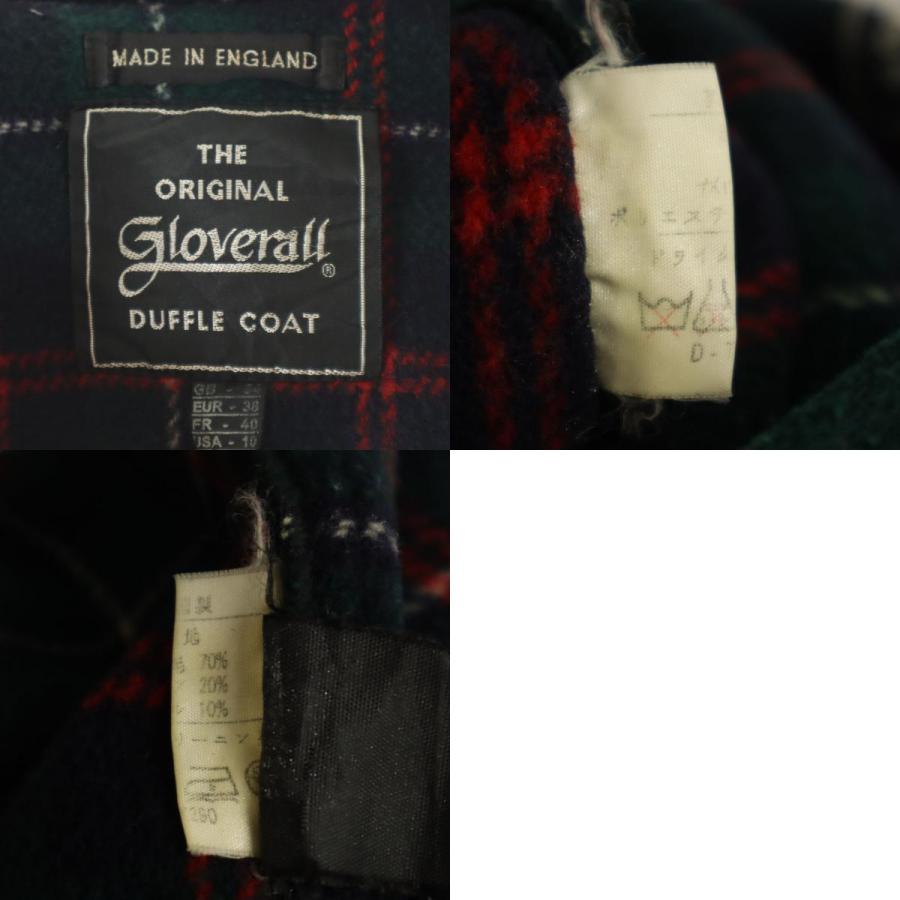 古着 Gloverall グローバーオール 80s 90s イングランド製 オールド ダッフルコート 38 グリーン メンズ Gloverall（グローバーオール） 80s 90s イングランド製 オールド