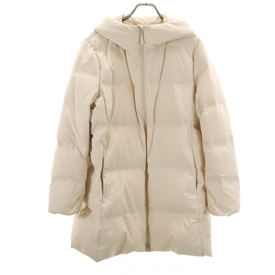 ユニクロ（UNIQLO） シームレス ダウンコート XL アイボリー