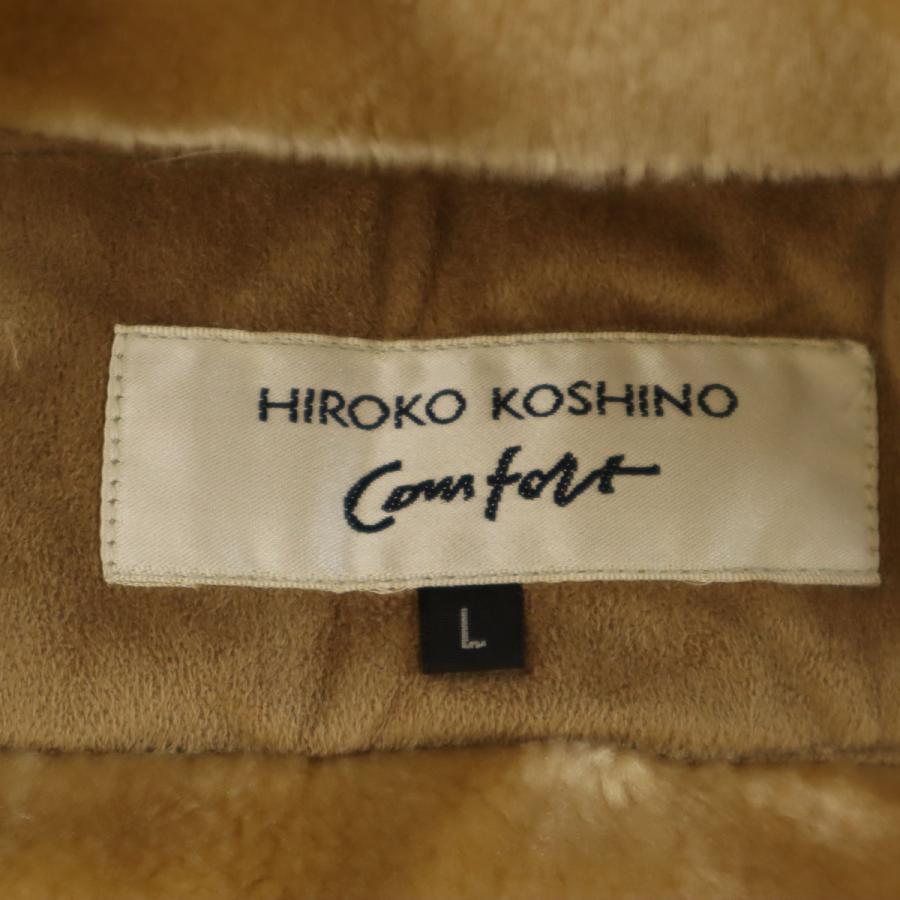 HIROKO KOSHINO（ヒロコ コシノ） フェイク ムートンコート L