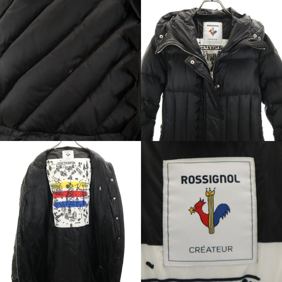 ROSSIGNOL（ロシニョール） イタリア製 ダウンコート M ブラック