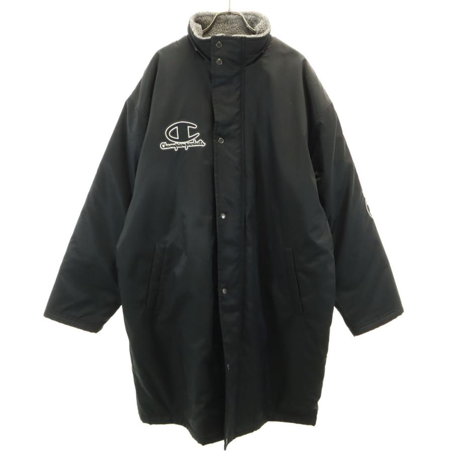 Champion（チャンピオン） ベンチコート O ブラック メンズ 古着 中古