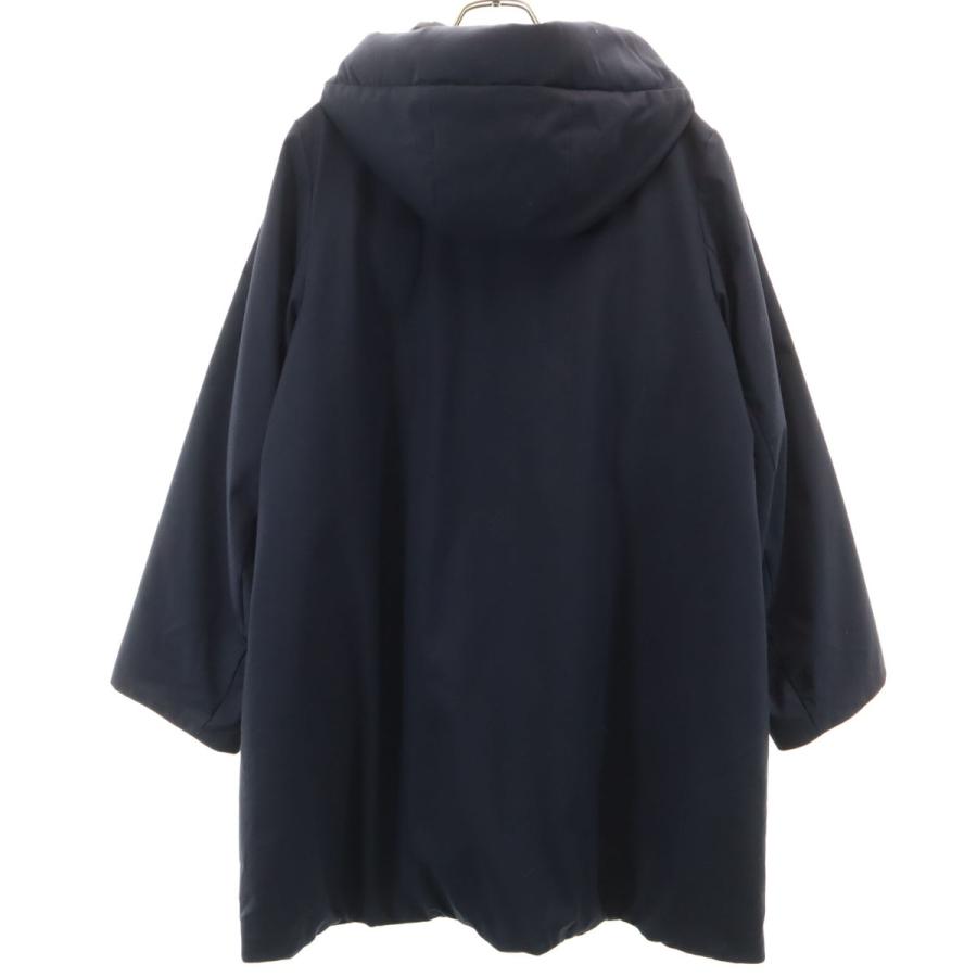 ユニクロ（UNIQLO） ダウン コート L ネイビー レディース 古着 中古 