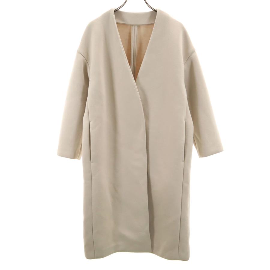 【美品】プラージュ　スポンジリバーコート38サイズ plage（プラージュ） スポンジリバー コート 38 ベージュ レディース