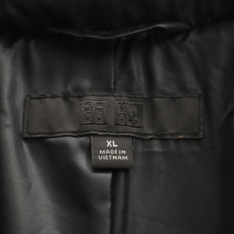 ユニクロ（UNIQLO） ストレッチ ダウンコート XL チャコール