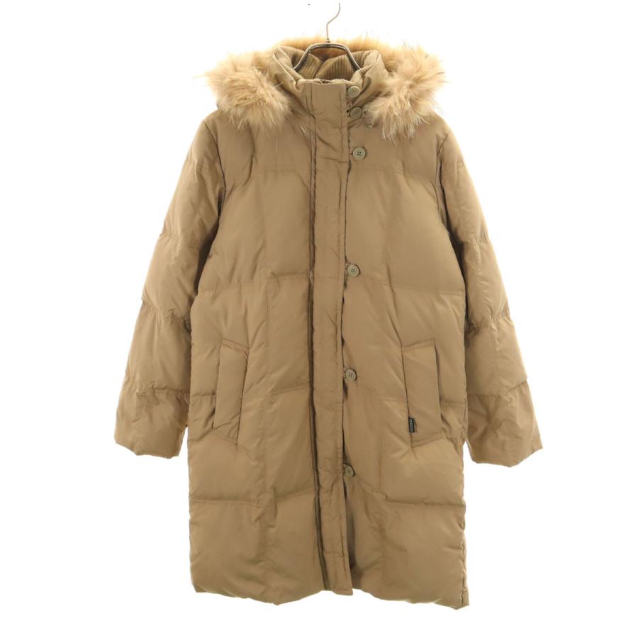 AIGLE（エーグル） ダウンコート M ベージュ レディース 古着