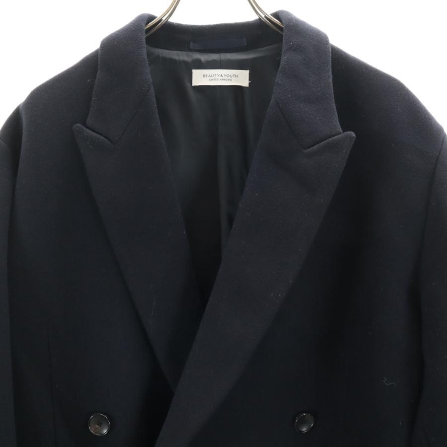 BEAUTY＆YOUTH UNITED ARROWS ビューティーアンドユース ユナイテッドアローズ メルトン ダブル チェスターコート XL ...
