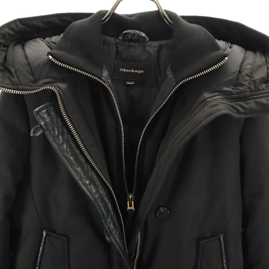 Mackage マッカージュ ダウンコート S ブラック レディース 古着 中古