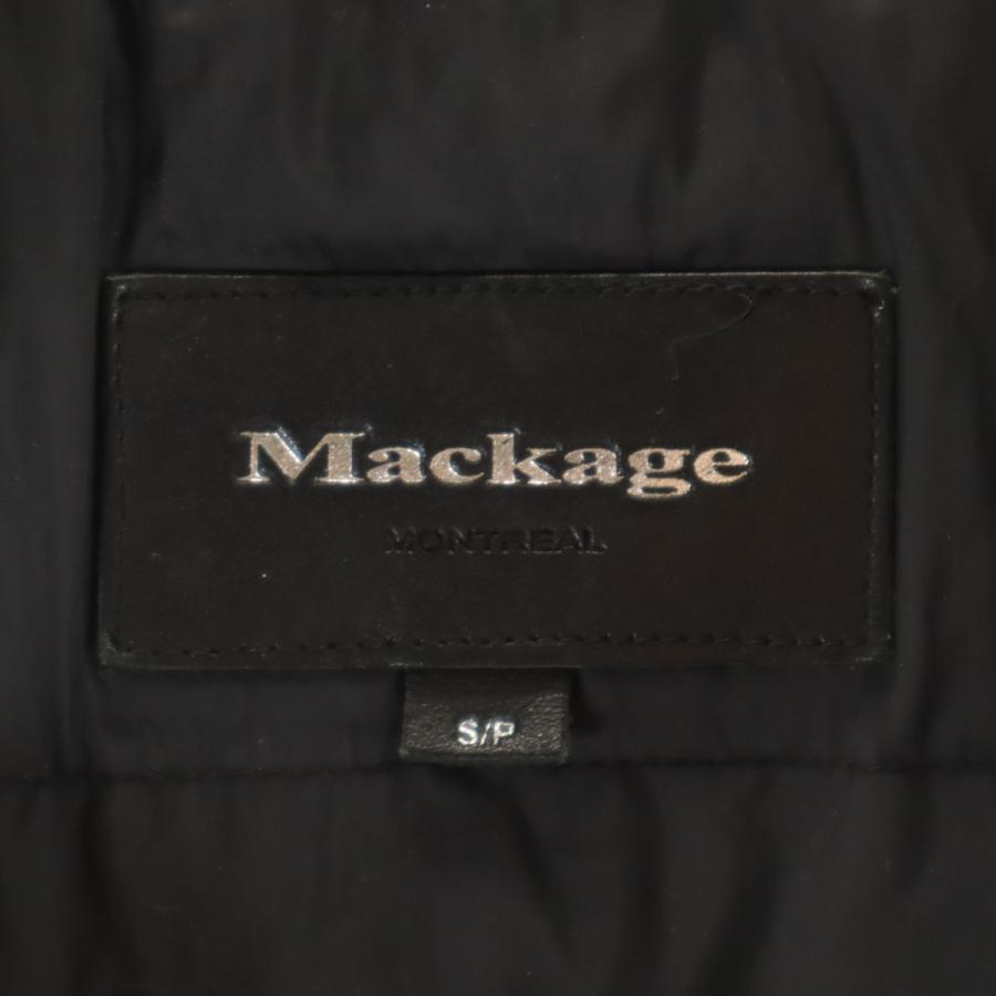 Mackage マッカージュ ダウンコート S ブラック レディース 古着 中古_7