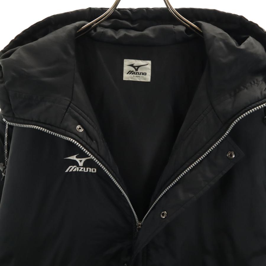 MIZUNO（ミズノ） ベンチコート L ブラック 中綿 メンズ 古着 中古