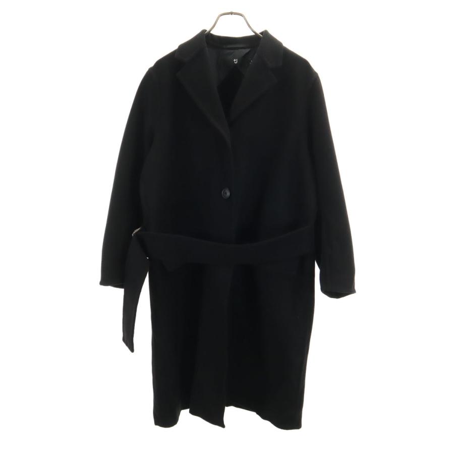 UNIQLO +J ユニクロ プラスジェイ ウールブレンド コート M ブラック