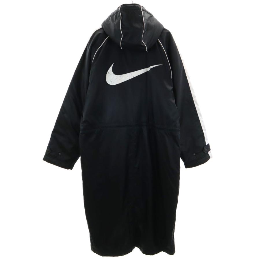 NIKE（ナイキ） ベンチコート XL ブラック 中綿 メンズ 古着 中古
