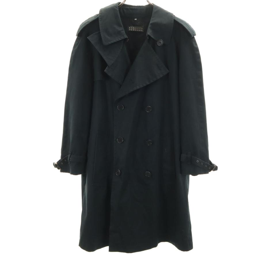 黒ダウントレンチコートバーニーズ購入 イタリア製新品未使用 BARNEYS NEWYORK（バーニーズニューヨーク） イタリア製 トレンチ